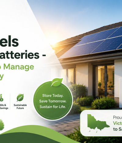 Solar Panels and Home Batteries – A Smarter Way to Manage Household Energy